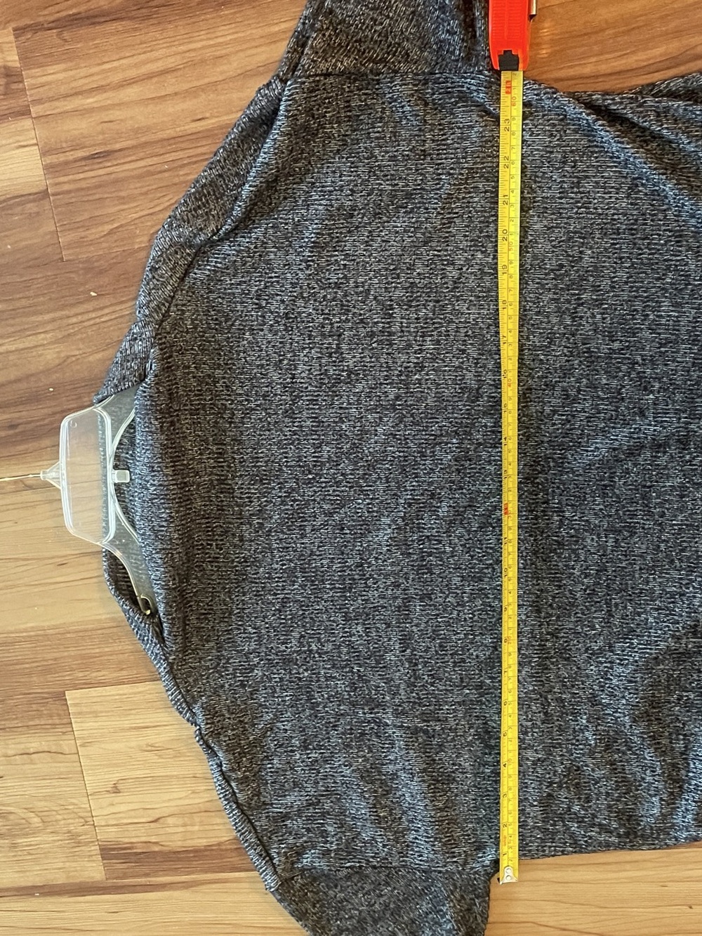 J.Jill Long Sleeve Top in Black & Gray XXL Like New - Picture 3 of 8
